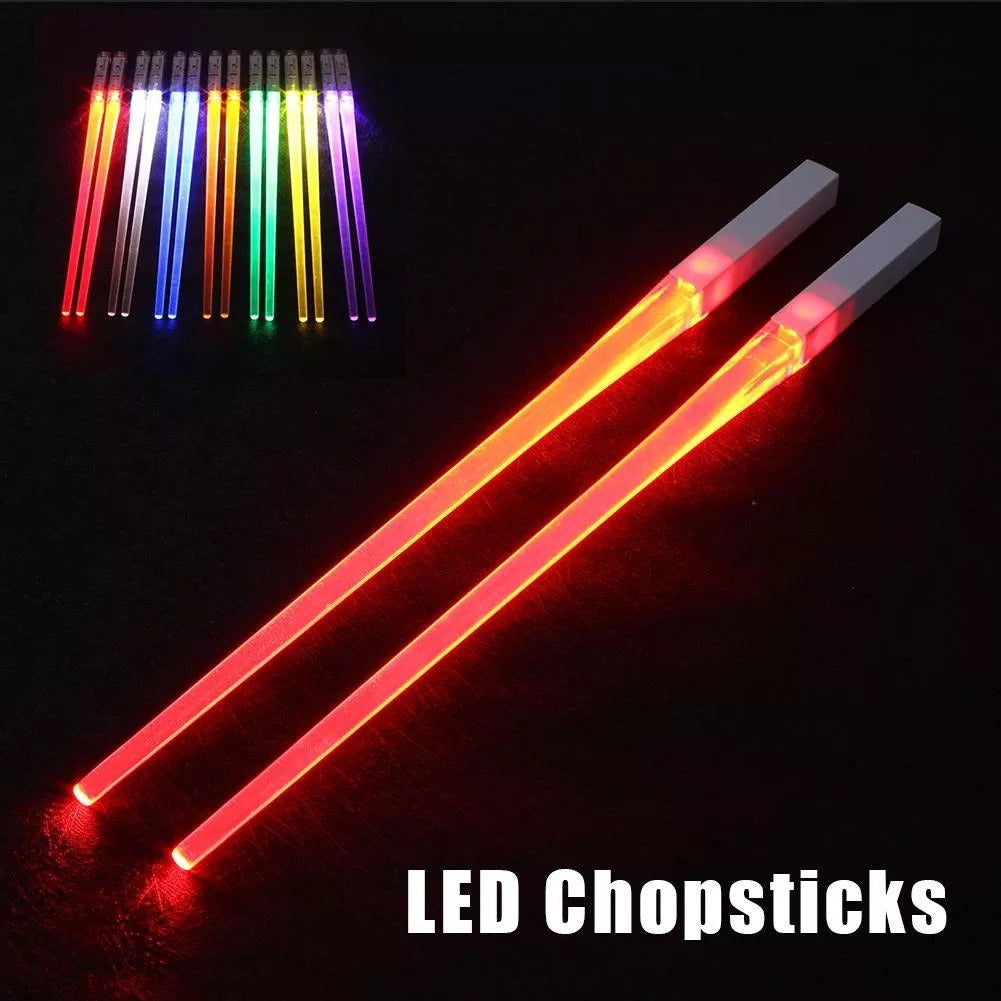 Reusable LED Party Utensils for Glowing Celebrations