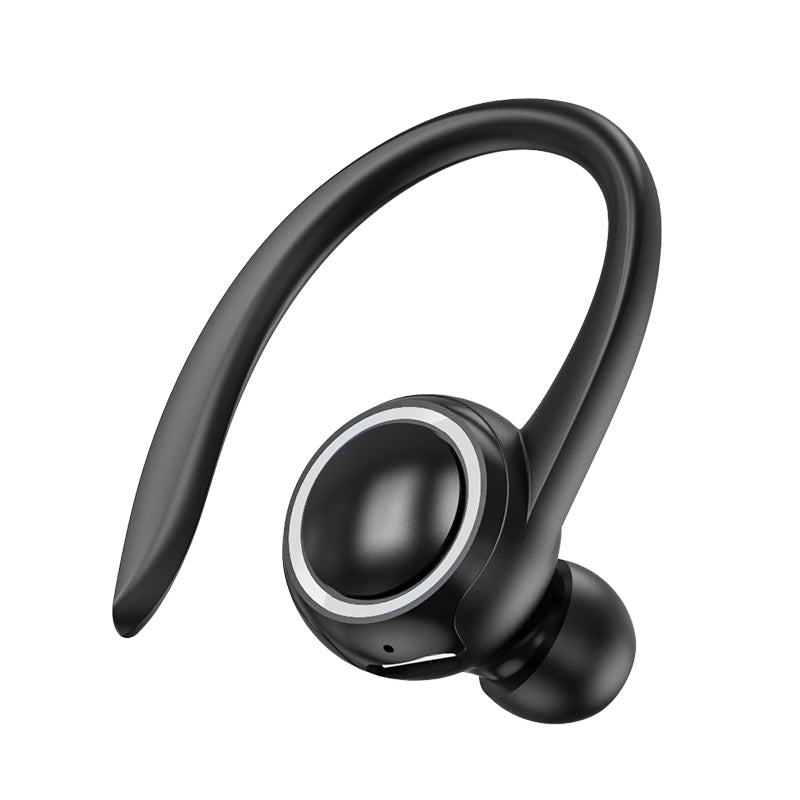Single-Ear Bluetooth 5.2 Headset for Running and Gym
