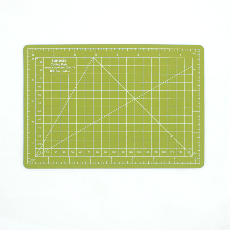 Craft Cutting Mat with Precise Grid & Angle Guides