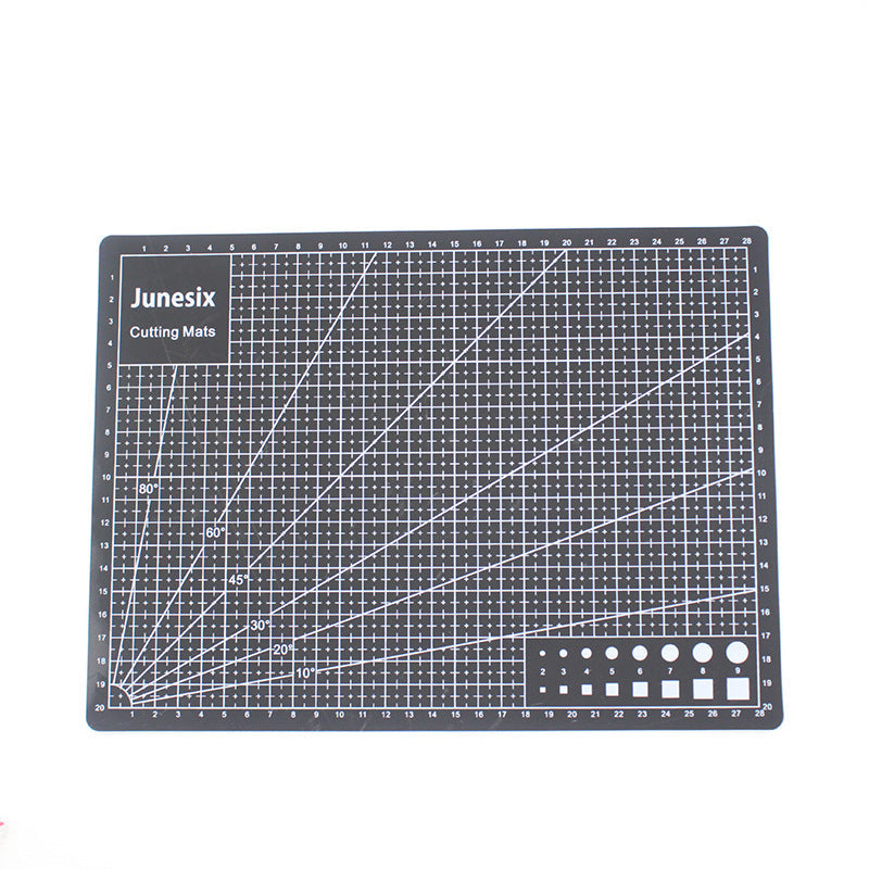Craft Cutting Mat with Precise Grid & Angle Guides