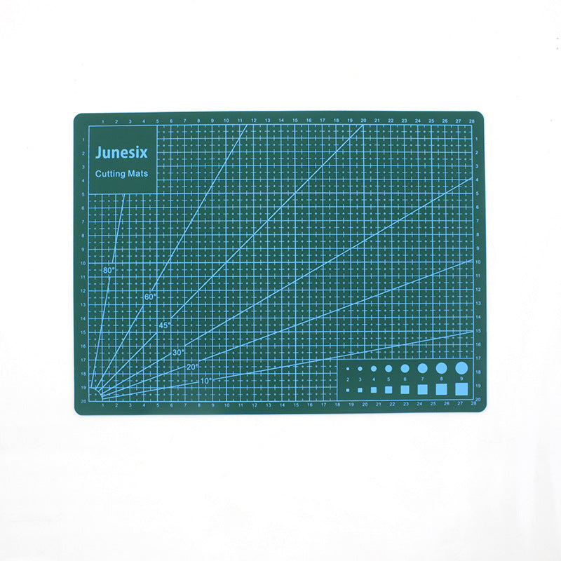 Craft Cutting Mat with Precise Grid & Angle Guides