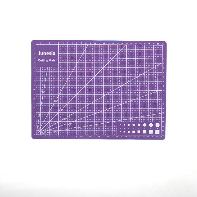 Craft Cutting Mat with Precise Grid & Angle Guides