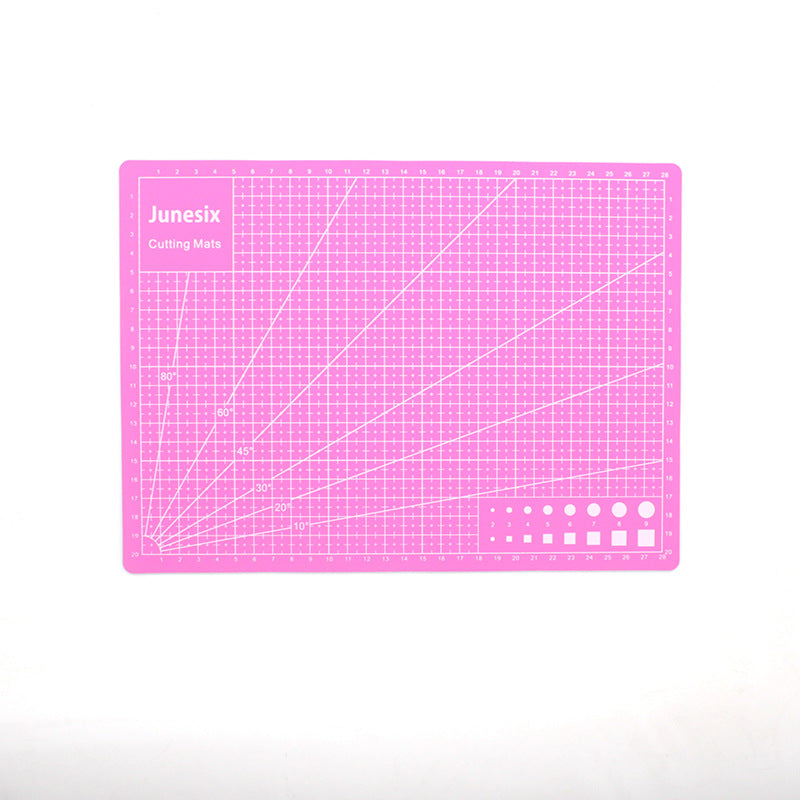 Craft Cutting Mat with Precise Grid & Angle Guides