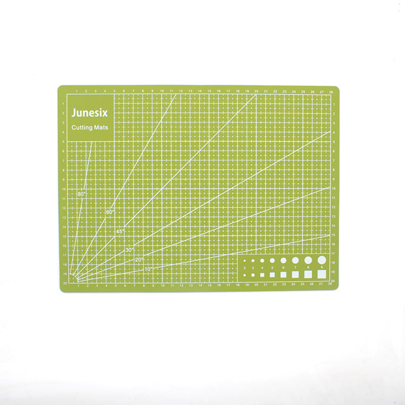 Craft Cutting Mat with Precise Grid & Angle Guides