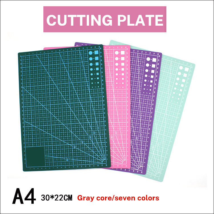 Craft Cutting Mat with Precise Grid & Angle Guides