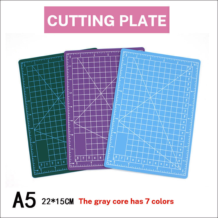 Craft Cutting Mat with Precise Grid & Angle Guides