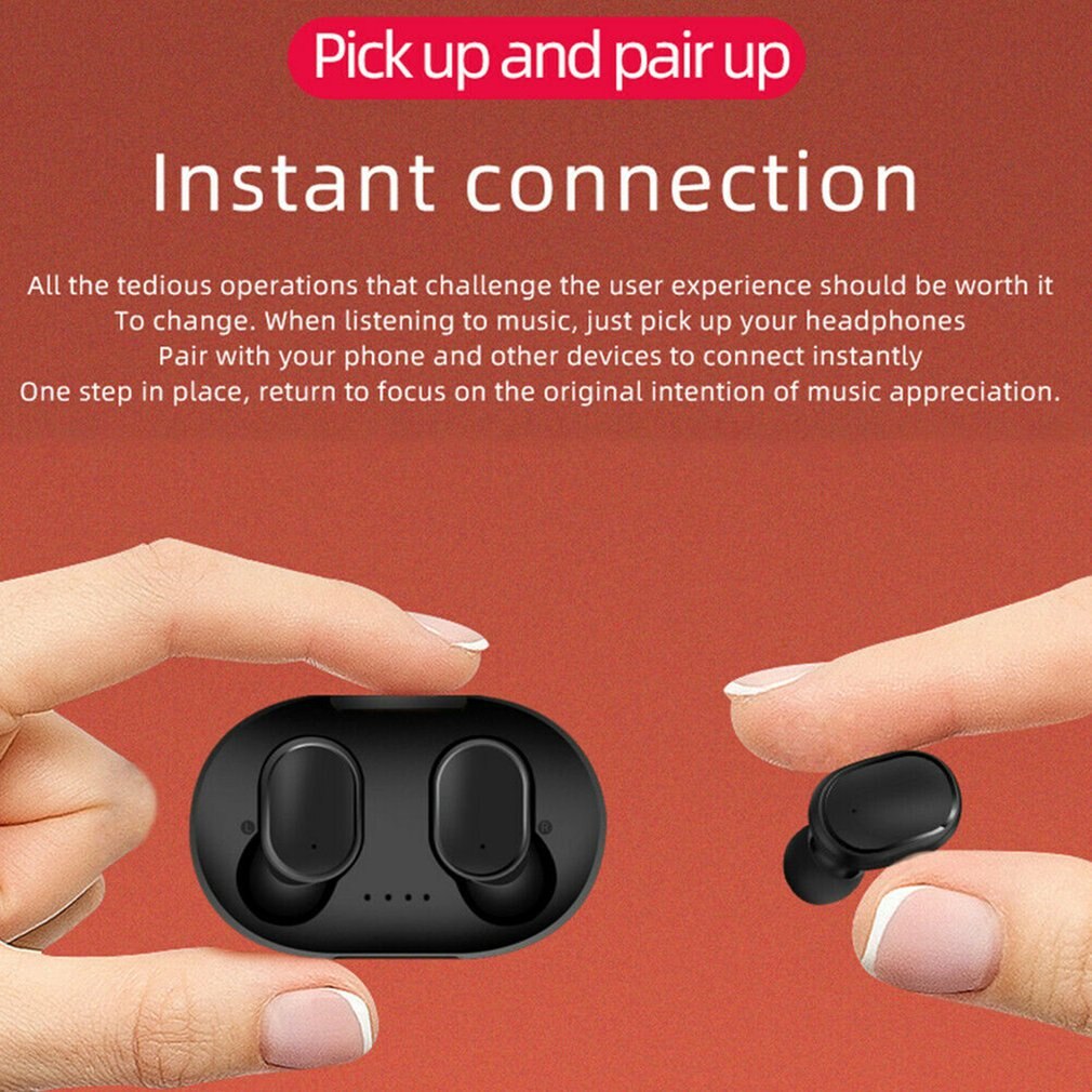 Budget Bluetooth 5.0 Wireless Earbuds with Mic and Charging
