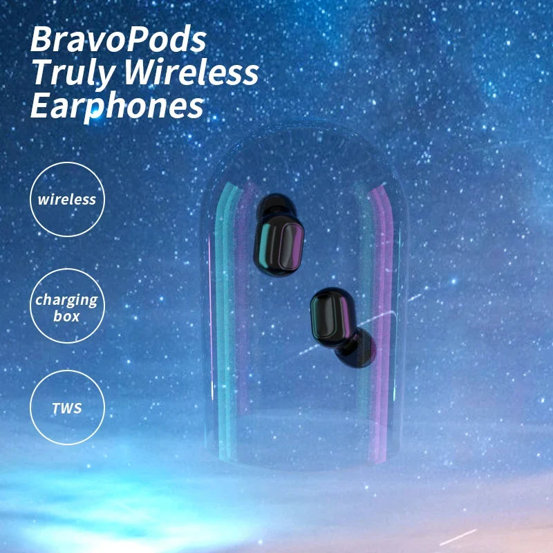 True Wireless Earbuds: 50 Hours Playtime, Bluetooth 5.0