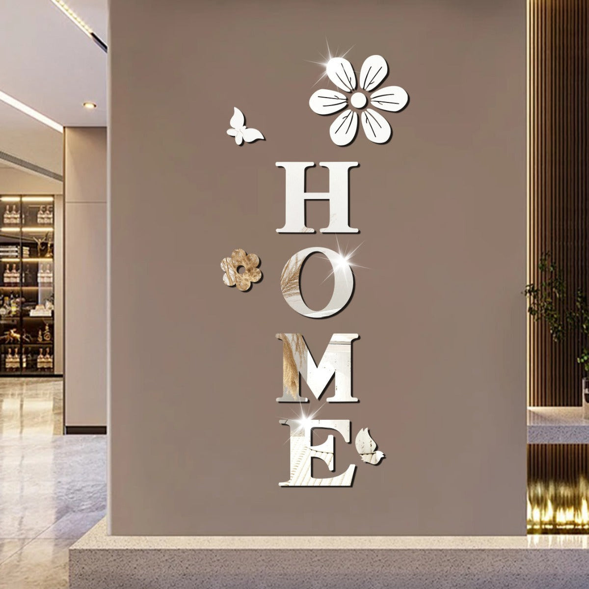Acrylic Mirror Wall Stickers for Elegant Home Decor