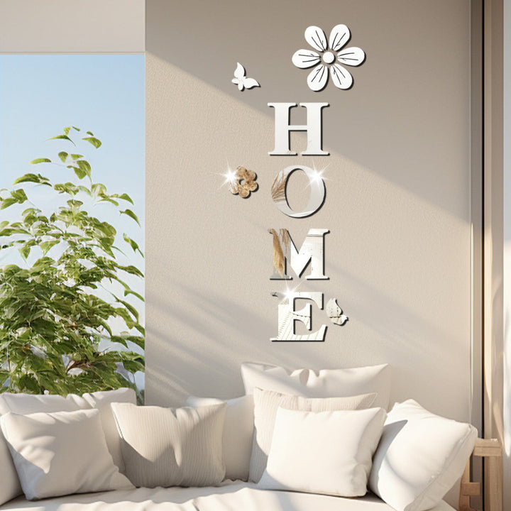 Acrylic Mirror Wall Stickers for Elegant Home Decor