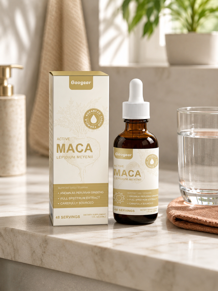 Active Maca Drops — Natural Male Vitality & Stamina Support