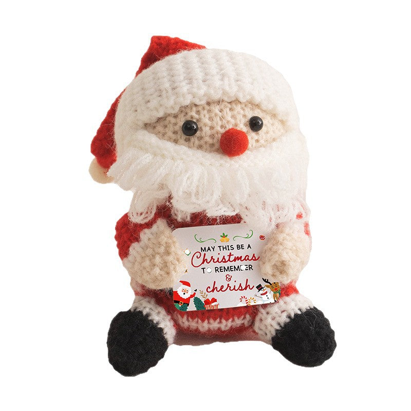 Crochet Santa Doll Keepsake Christmas Decor Gift Idea