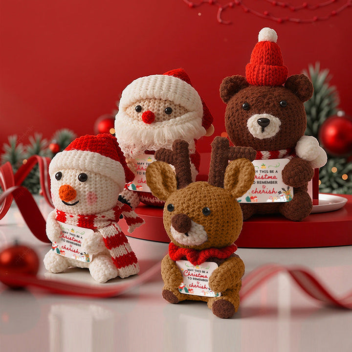 Crochet Santa Doll Keepsake Christmas Decor Gift Idea