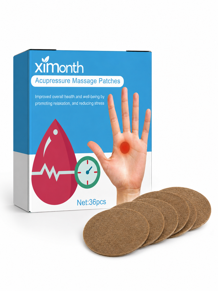 Acupressure Massage Patches — Drug-Free Stress & Health