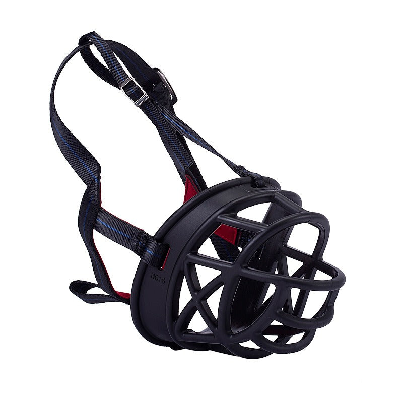 Adjustable Basket Dog Muzzle for Safer Grooming & Training