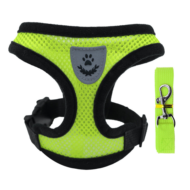Adjustable Pet Harness Set for Small Dogs and Cats