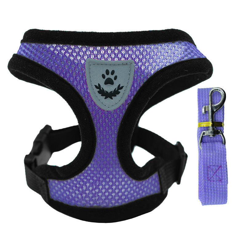 Adjustable Pet Harness Set for Small Dogs and Cats
