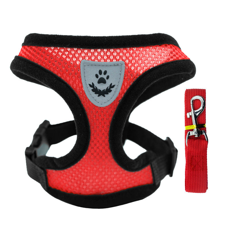 Adjustable Pet Harness Set for Small Dogs and Cats