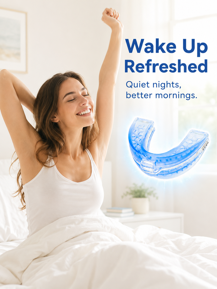 Silicone Anti-Snore Mouthpiece – Adjustable Night Guard