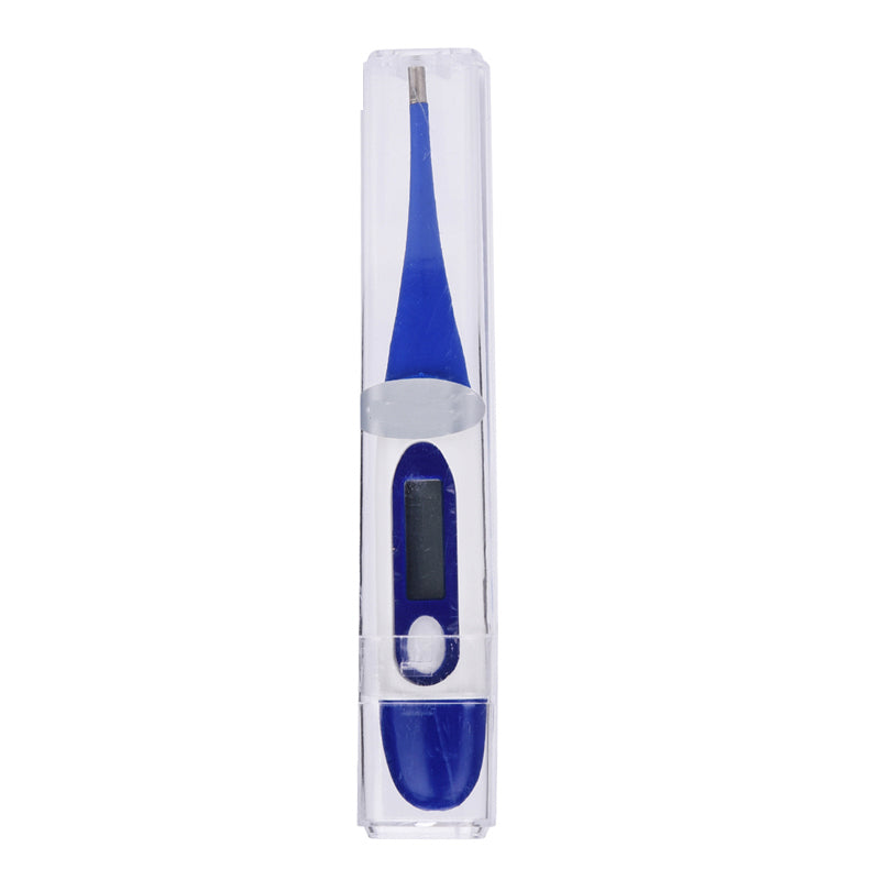 Digital Thermometer With Flexible Tip for Family Use