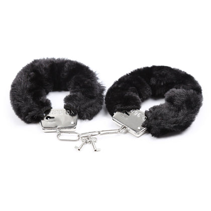 Wrist Cuffs - Leather & Gold Wrist Cuffs for Bondage Play