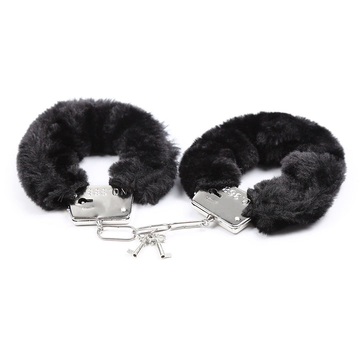 Plush Handcuffs for Couples’ Consensual Bondage Play
