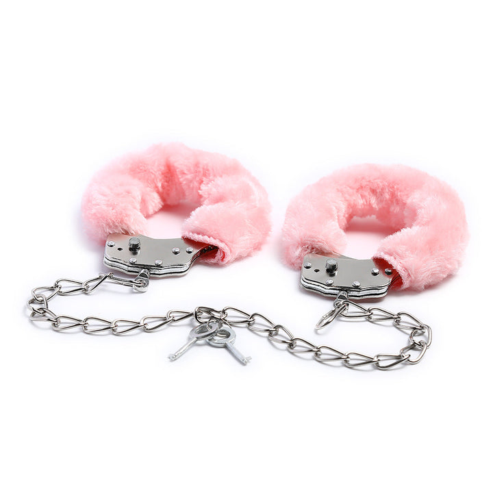 Plush Handcuffs for Couples’ Consensual Bondage Play