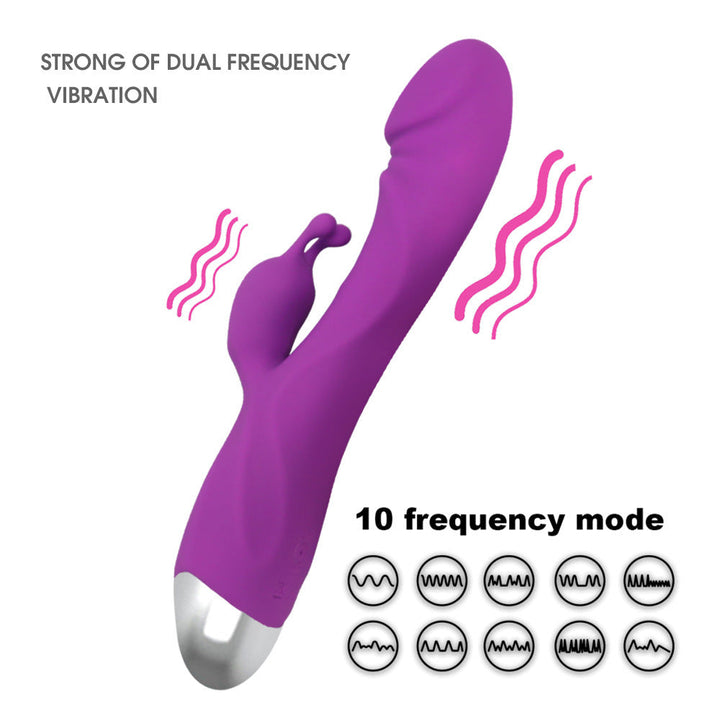 Dual G-Spot Vibrator with 10 Selectable Vibration Modes