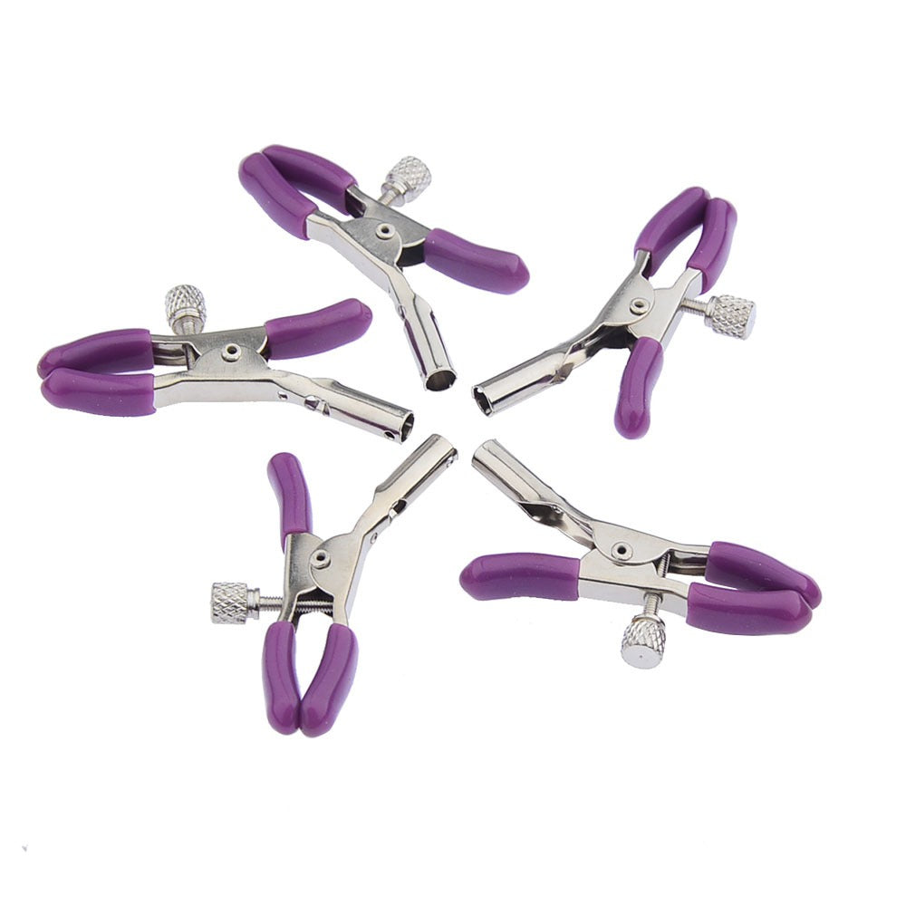 Adjustable Silicone Intimate Clips for Gentle Control
