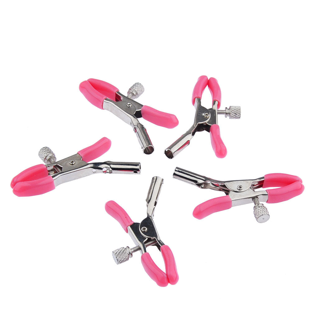 Adjustable Silicone Intimate Clips for Gentle Control