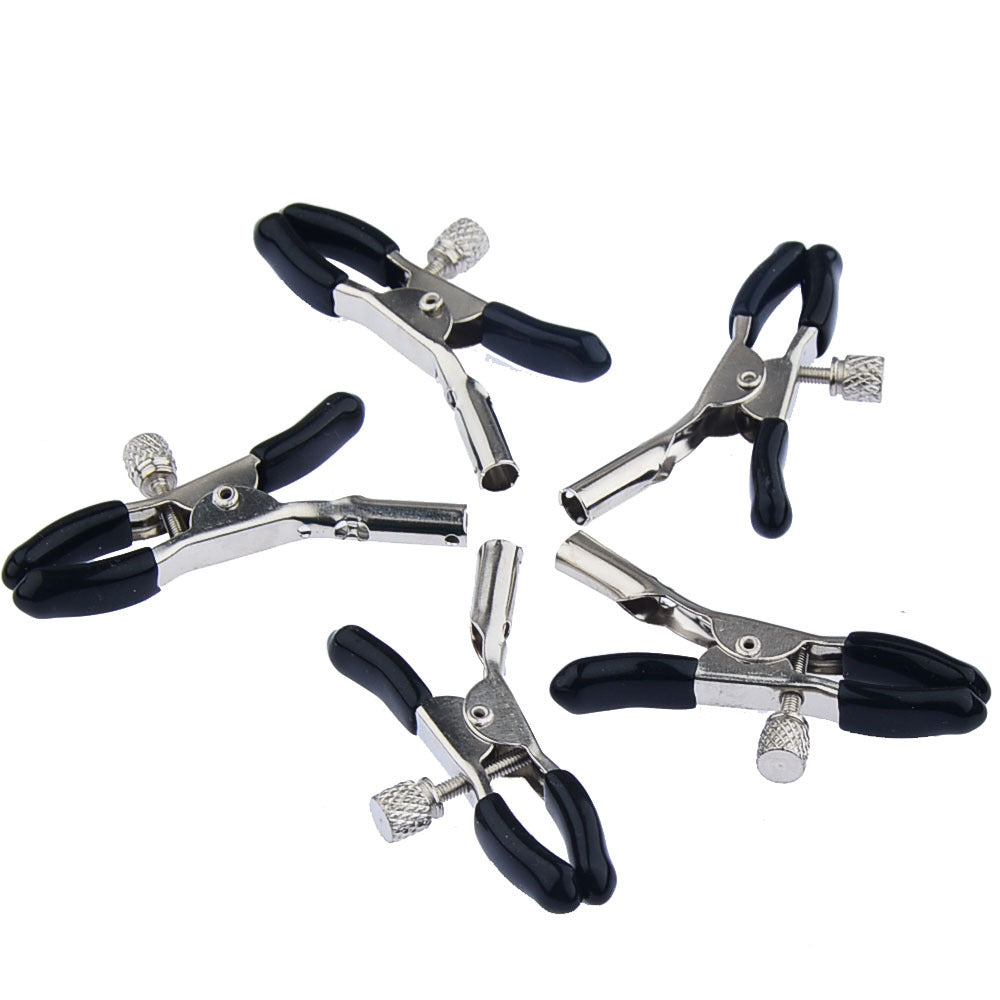 Adjustable Silicone Intimate Clips for Gentle Control