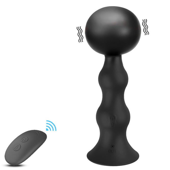 Remote Control Vibrating Anal Plug With 10 Vibration Modes