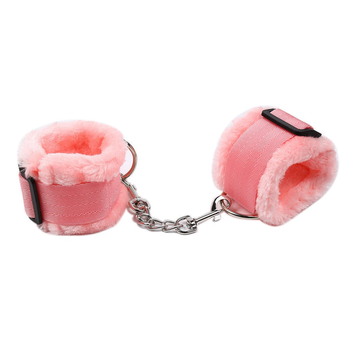 Plush-Lined Restraint Cuffs for Playful Couples