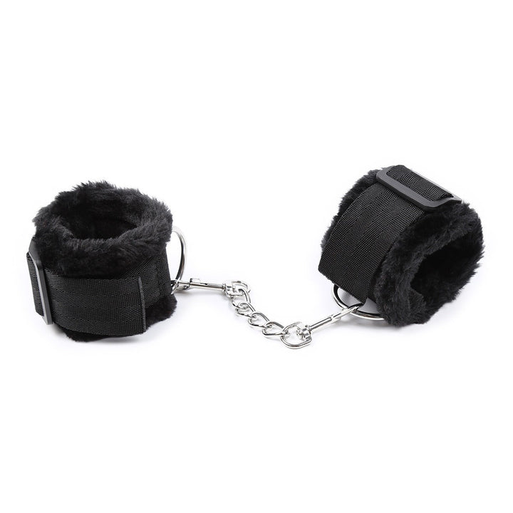 Plush-Lined Restraint Cuffs for Playful Couples