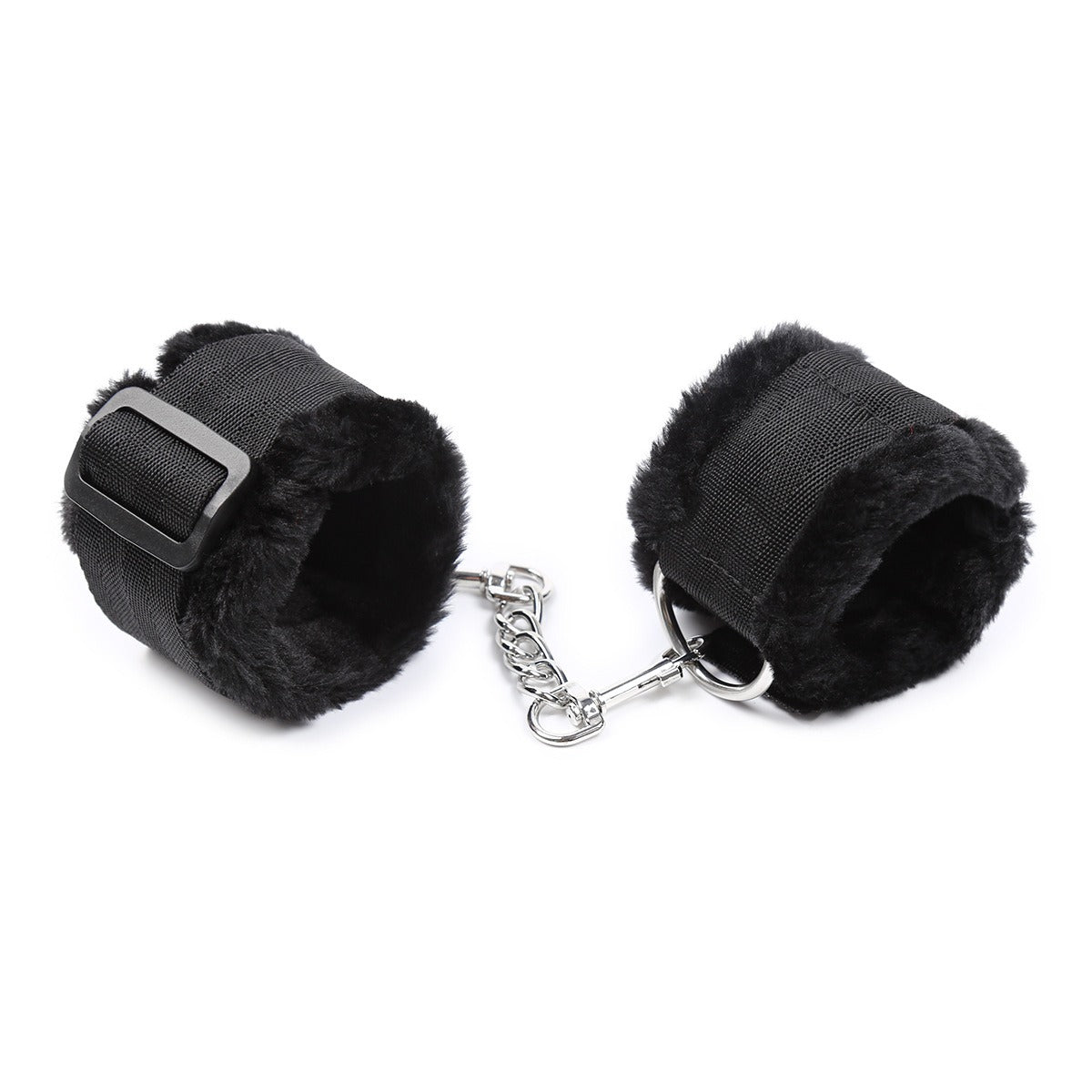 Plush-Lined Restraint Cuffs for Playful Couples