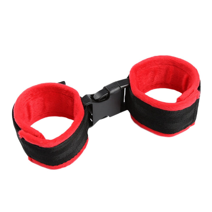 Ankle Cuffs With Plush Padding for Playful Restraint