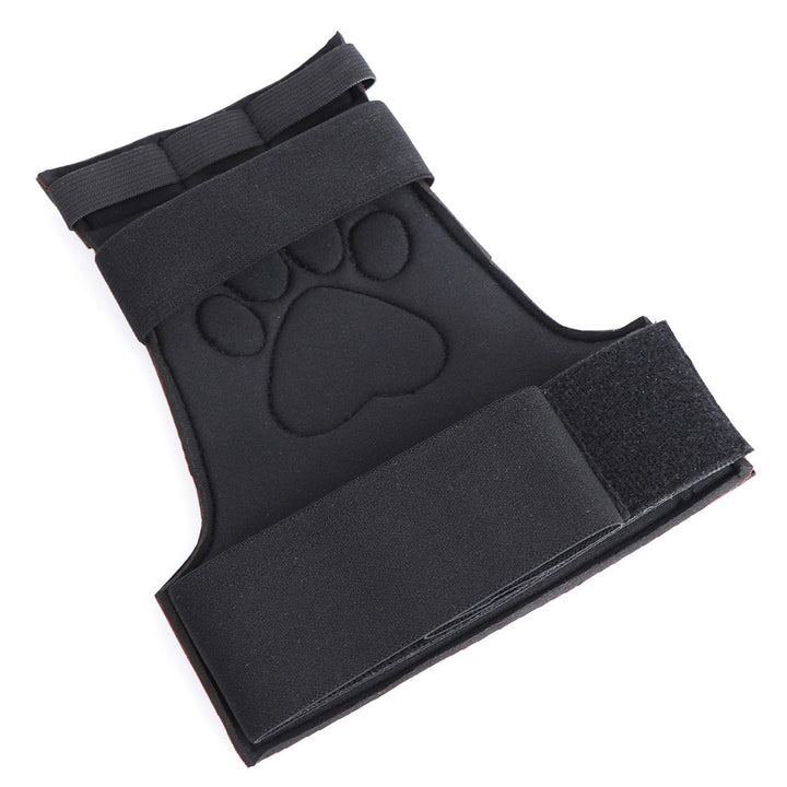 Paw-Print Wrist Cuffs for Playful Roleplay Styling