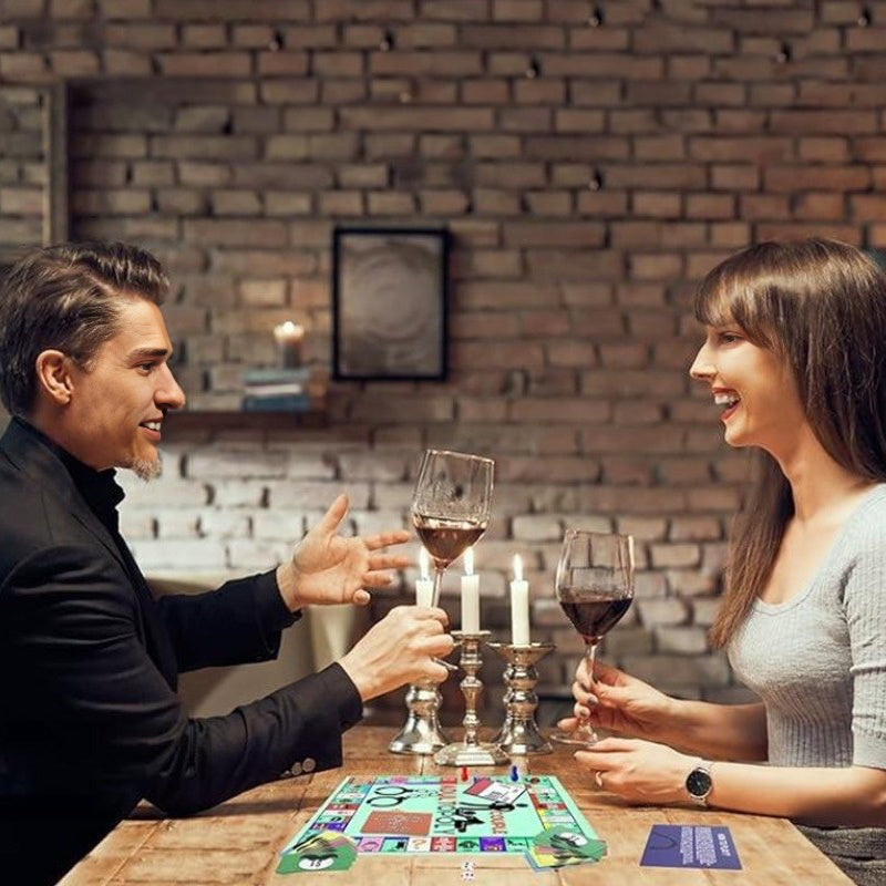 Adultopoly Board Game for Hilarious Couples Date Nights