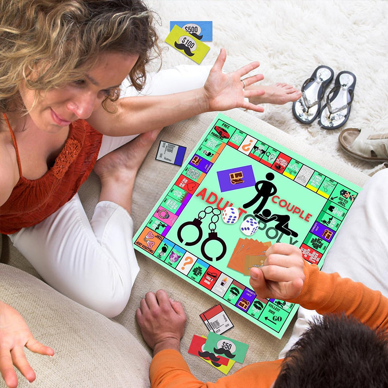 Adultopoly Board Game for Hilarious Couples Date Nights