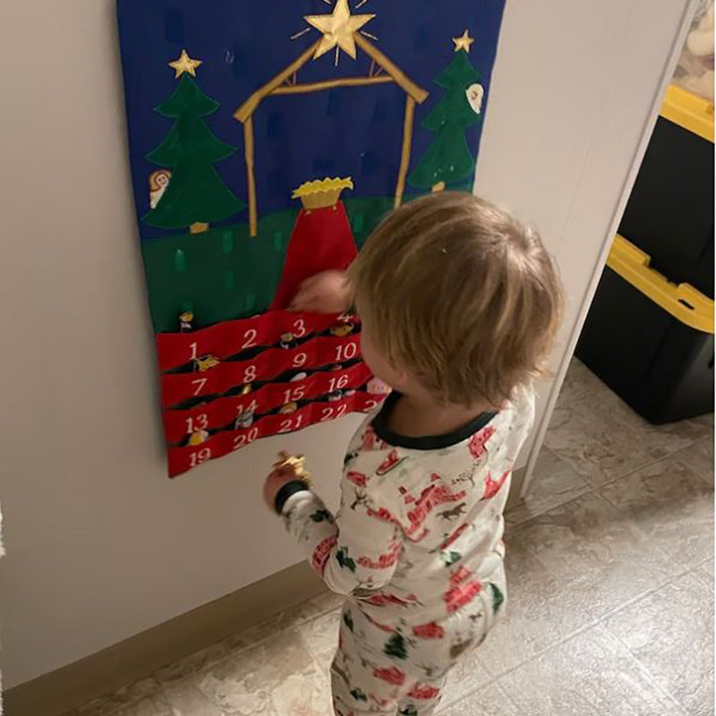 Christmas Tree Advent Calendar for Interactive Countdown