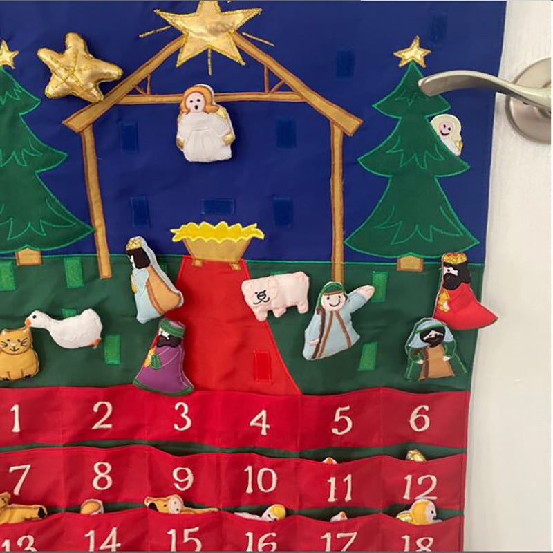 Christmas Tree Advent Calendar for Interactive Countdown
