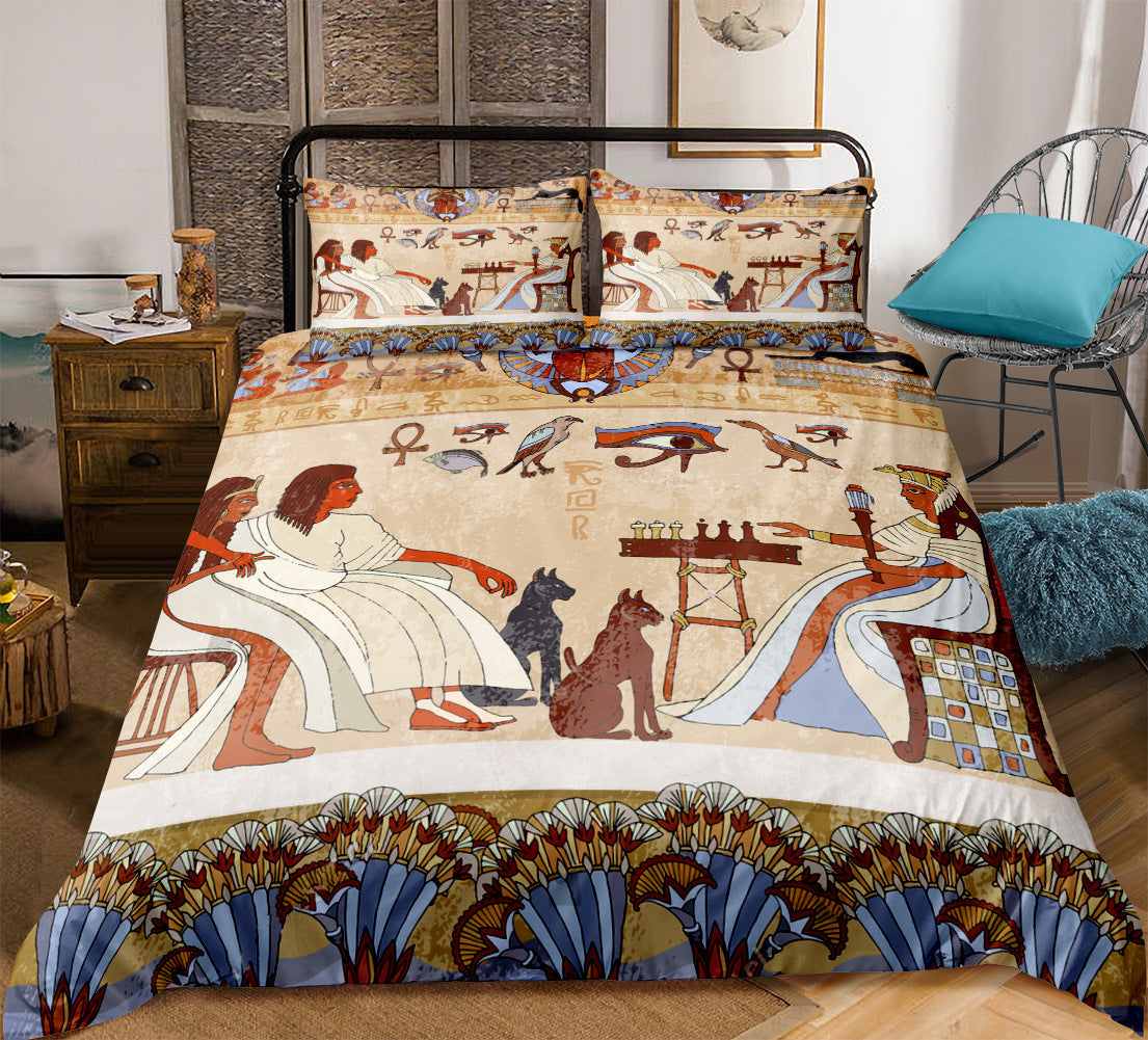 African-Inspired Bedding Set | Bold Cultural Style