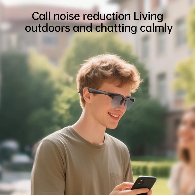 Open-Ear Bluetooth 6.0 Smart Glasses, 30h Battery Life
