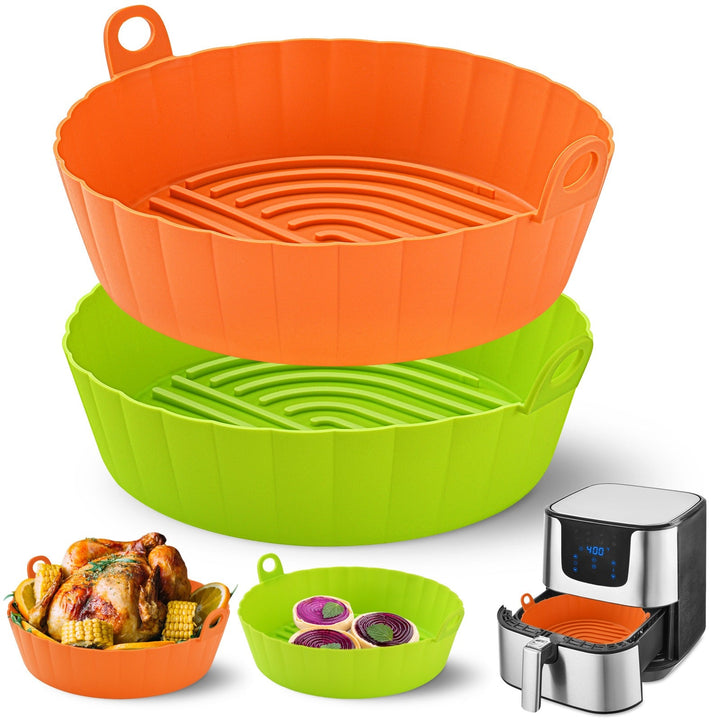 Reusable Silicone Air Fryer Liner That Stops Sticking