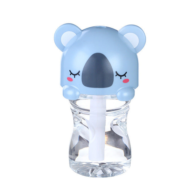Koala Mini Humidifier with LED Night Light for Desk