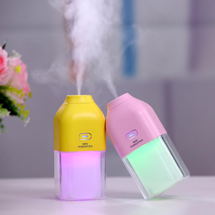 Portable Rechargeable Humidifier with LED Mood Light