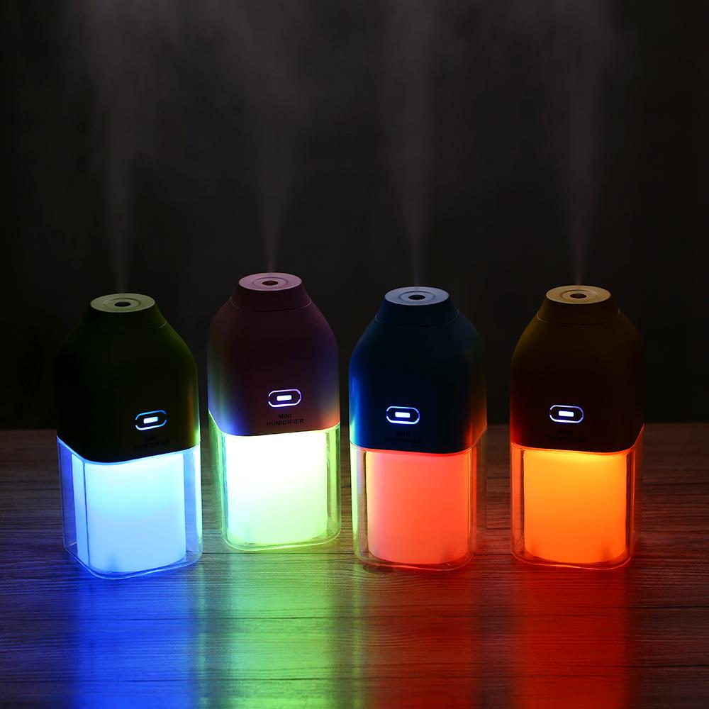 Portable Rechargeable Humidifier with LED Mood Light