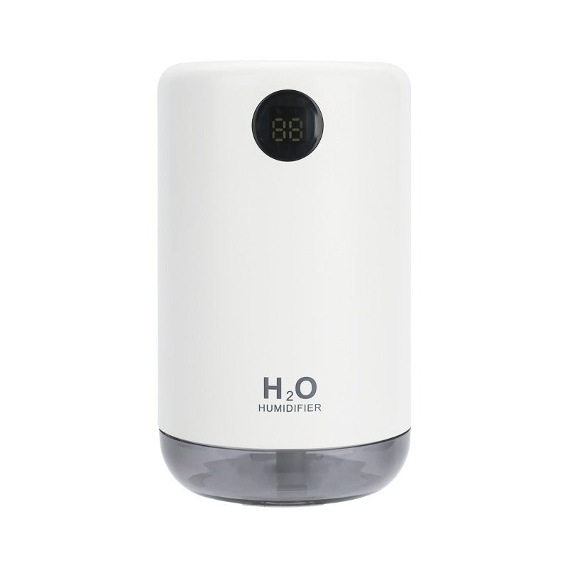 Portable USB Air Humidifier with Digital Humidity Display