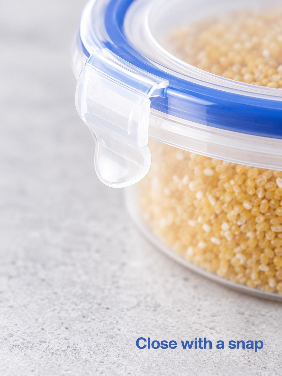 Airtight Food Storage Jars for Grains, Snacks & Cereal
