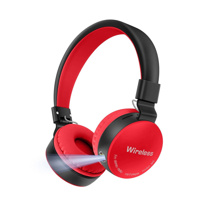 Wireless Bluetooth Headset with Flashlight, FM & MP3